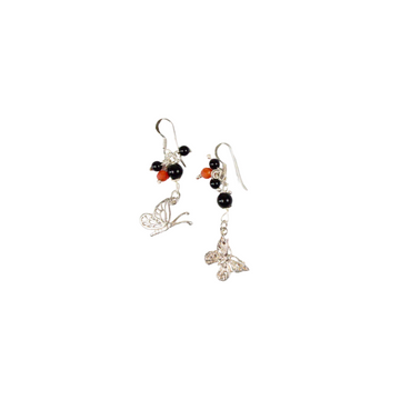 Aretes Mariposas Monarcas