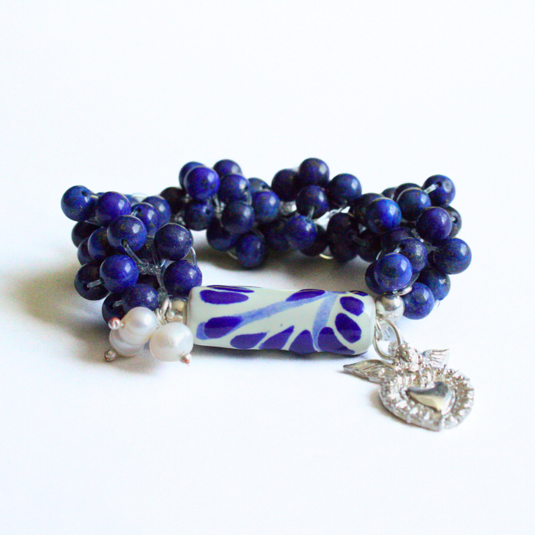 Pulsera Talavera azul